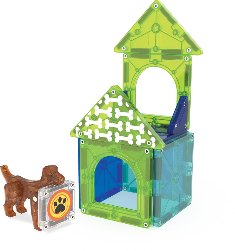 Magna Tiles Dog House 13-Piece Set