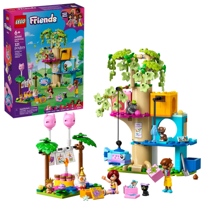 Lego Friends Cat Birthday Part & Tree House