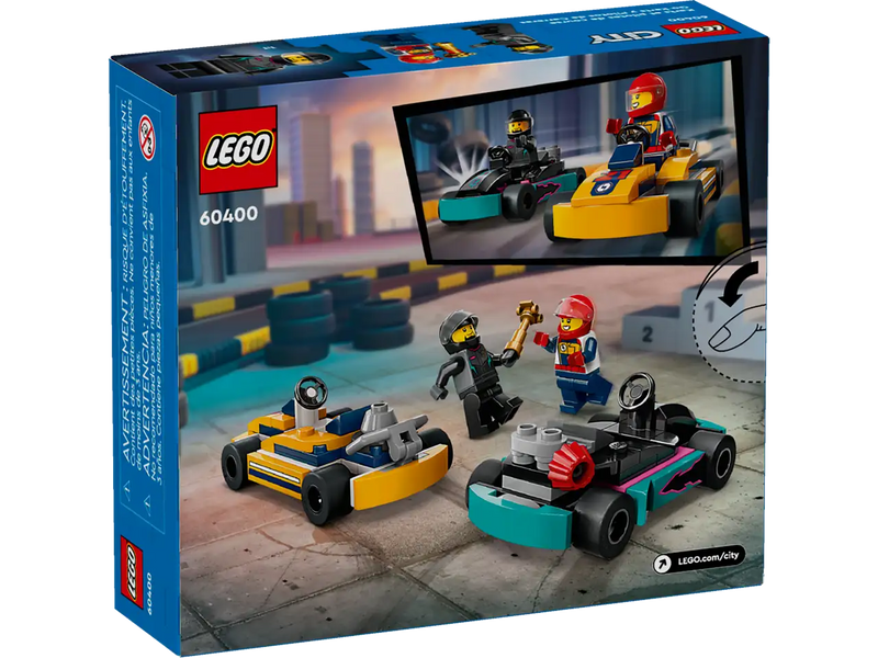 Lego City Go-Karts and Race Drivers