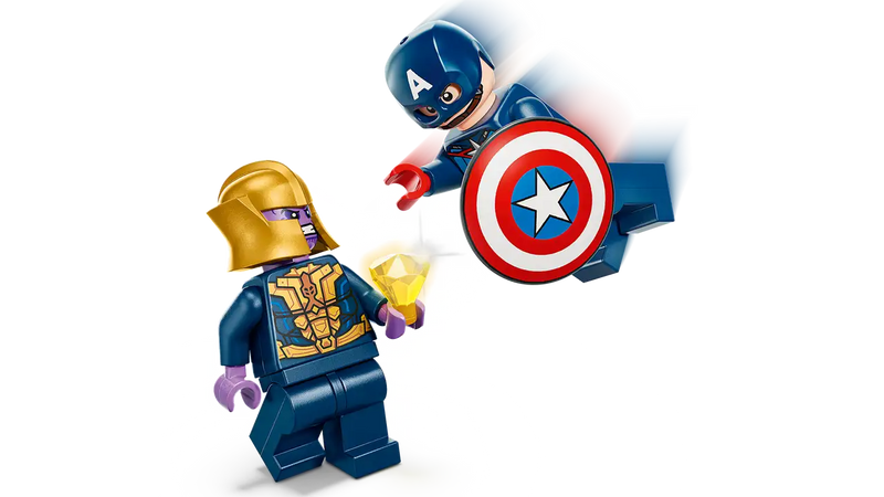 Lego Marvel Captain American vs. Thanos
