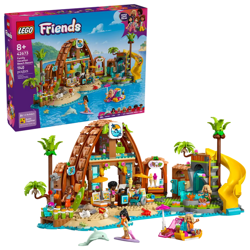Lego Friends Family Vacation Beach Resort
