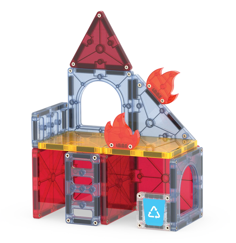 Magna Tiles Fire Rescue 27-Piece Set