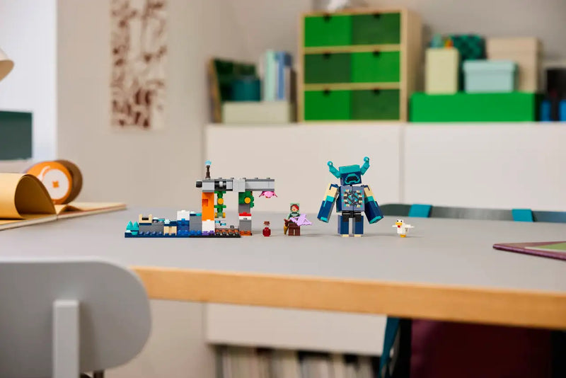 Lego Minecraft The Warden Encounter