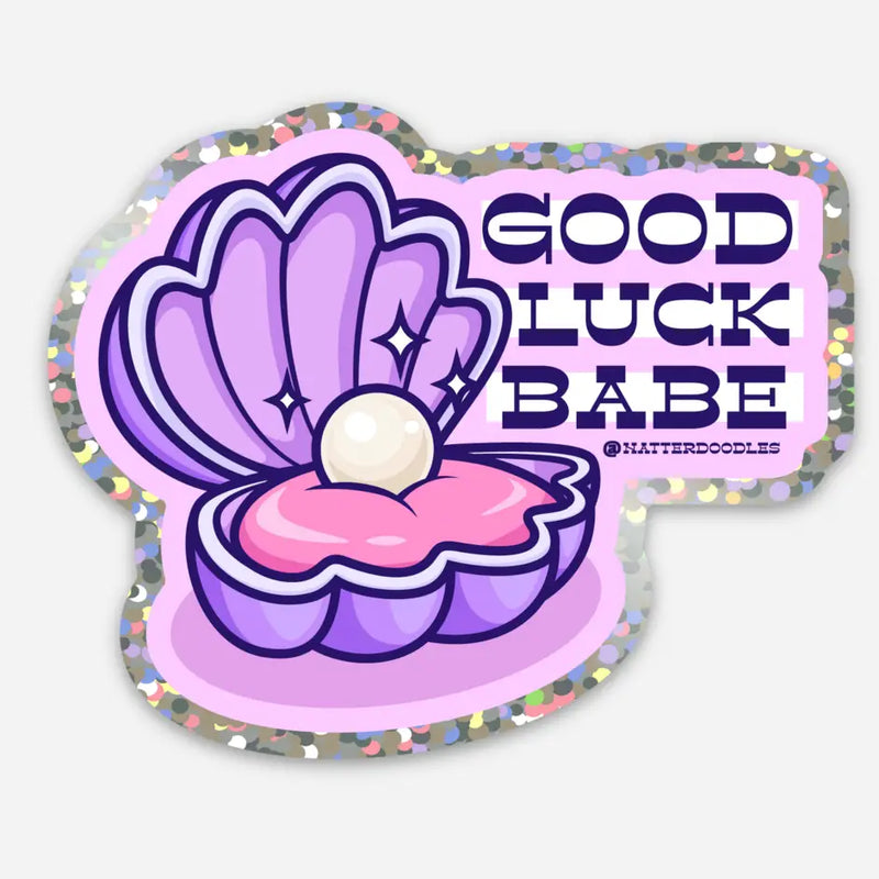 Good Luck Babe Chappell Roan Pop Song Lyrics Sticker