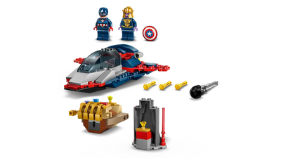 Lego Marvel Captain American vs. Thanos