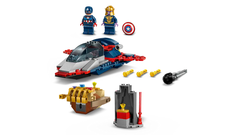 Lego Marvel Captain American vs. Thanos