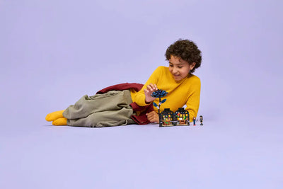 Lego Wednesday Black Dahlia Flower