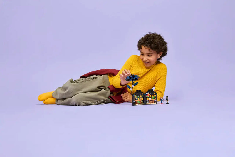 Lego Wednesday Black Dahlia Flower