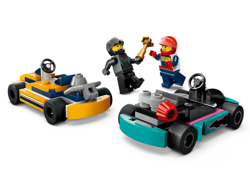 Lego City Go-Karts and Race Drivers