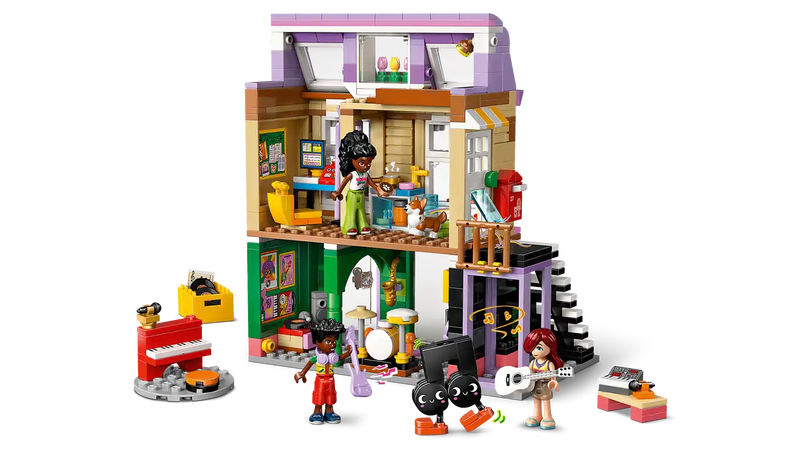 Lego Friends Music Store & Apartment