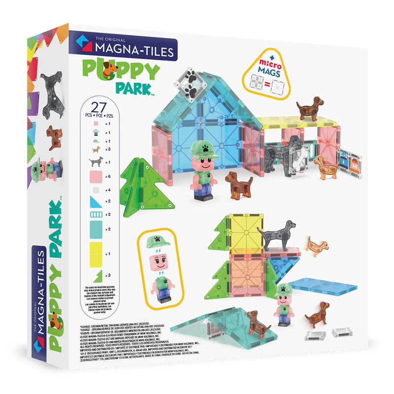 Magna Tiles Puppy Park 27-Piece Set