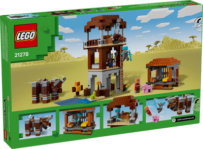 Lego Minecraft The Pillager Outpost and Ravager