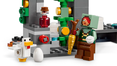 Lego Minecraft The Warden Encounter