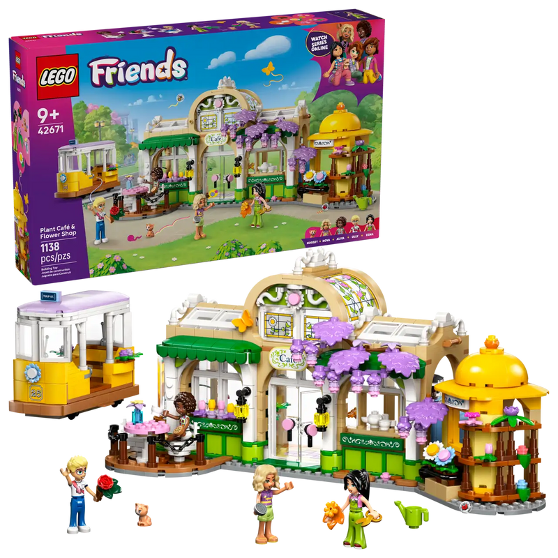 Lego Friends Plant Cafe & Flower Shop