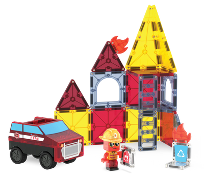 Magna Tiles Fire Rescue 27-Piece Set