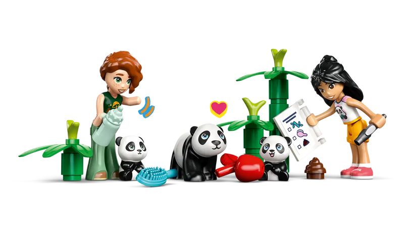 Lego Friends Panda Sanctuary Animal Care