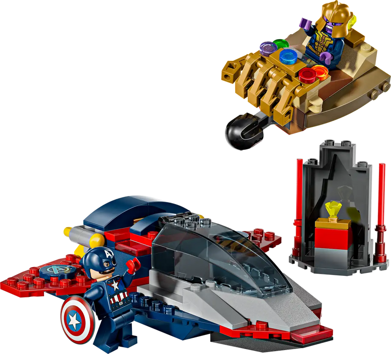 Lego Marvel Captain American vs. Thanos