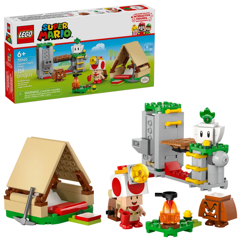 Lego Super Mario Captain Toad’s Camp