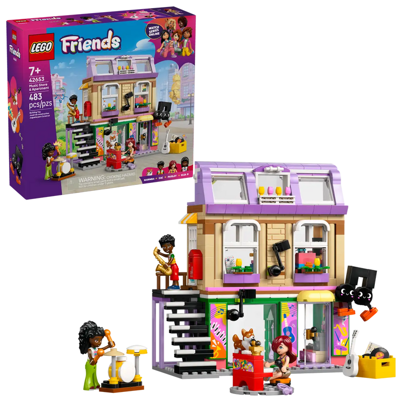 Lego Friends Music Store & Apartment