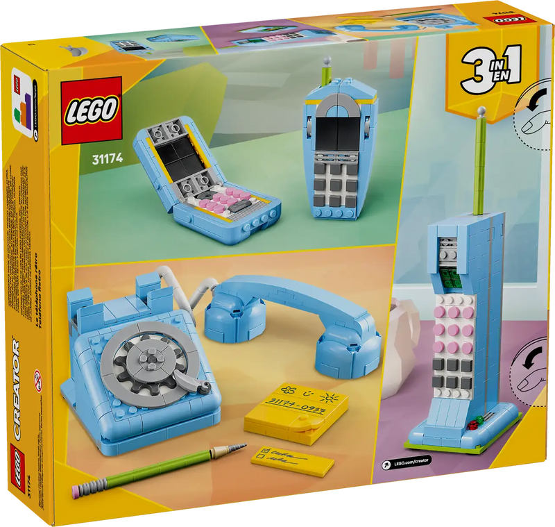Lego Creator 3in1 Retro Telephone