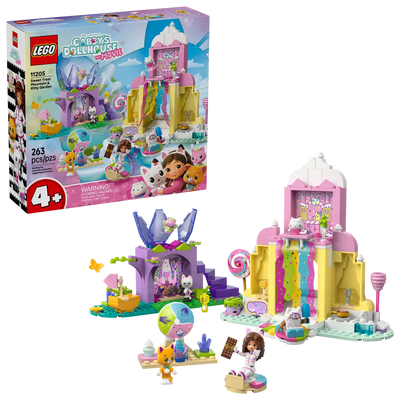 Lego Gabby’s Dollhouse Sweet Treat Mountain & Kitty Garden