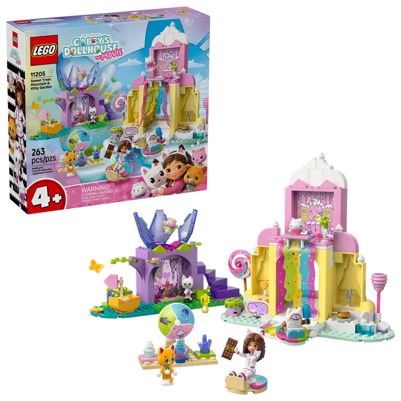 Lego Gabby’s Dollhouse Sweet Treat Mountain & Kitty Garden