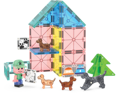 Magna Tiles Puppy Park 27-Piece Set