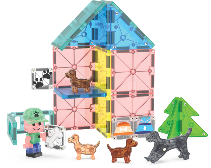 Magna Tiles Puppy Park 27-Piece Set