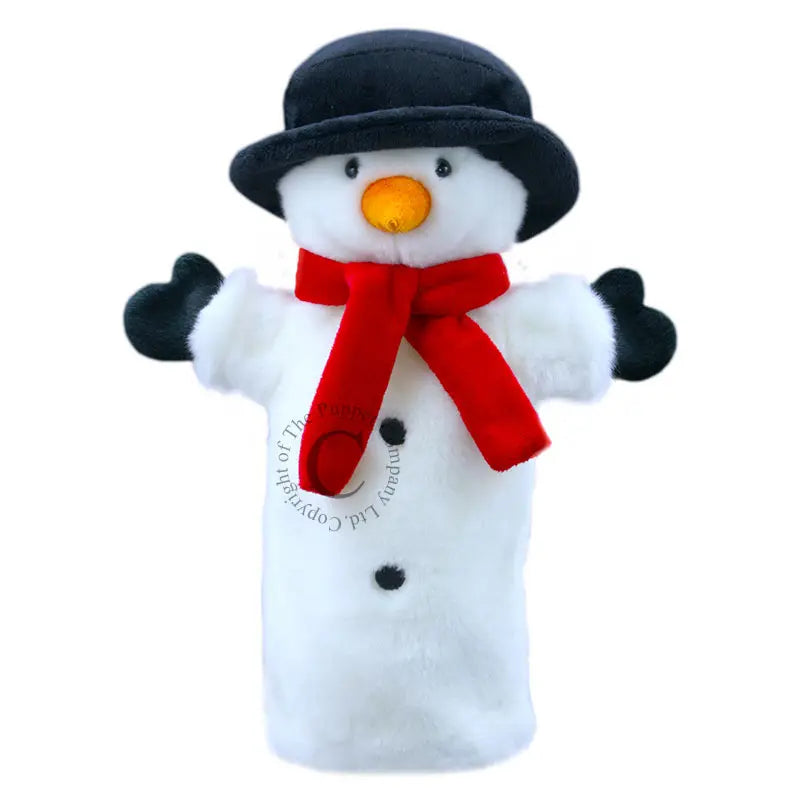 Long-Sleeved Hand Puppet - Snowman