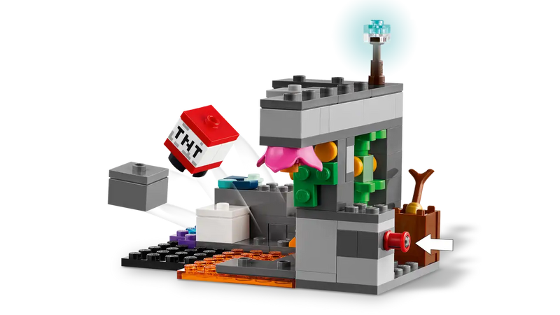Lego Minecraft The Warden Encounter