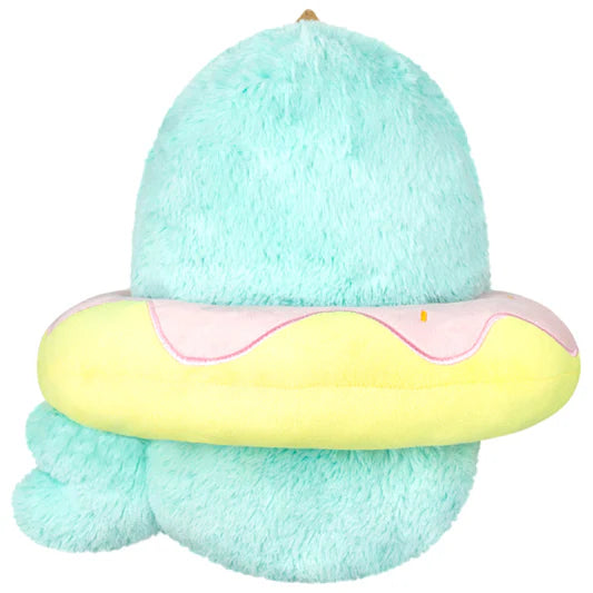 Mini Squishable Sparkles the Narwhal in Donut