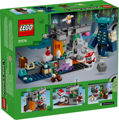 Lego Minecraft The Warden Encounter