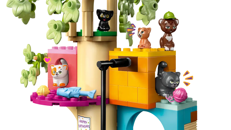 Lego Friends Cat Birthday Part & Tree House