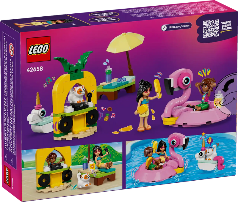 Lego Friends Unicorn & Flamingo Pool Party