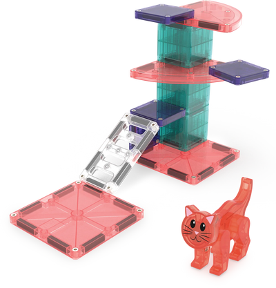 Magna Tiles Cat Tree 13-Piece Set