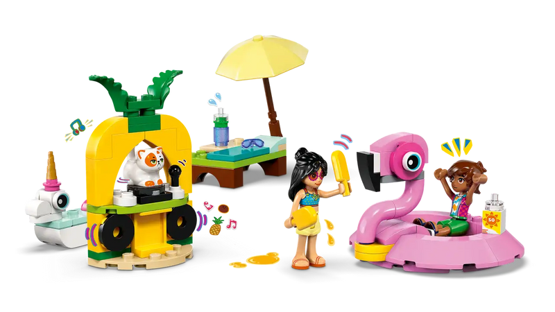 Lego Friends Unicorn & Flamingo Pool Party