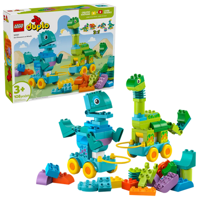 Lego Duplo 3in1 Dinosaurs on Wheels
