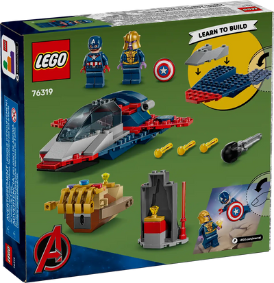 Lego Marvel Captain American vs. Thanos