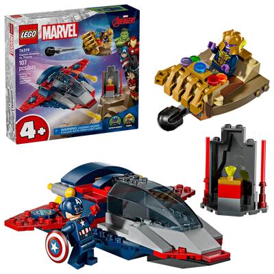 Lego Marvel Captain American vs. Thanos