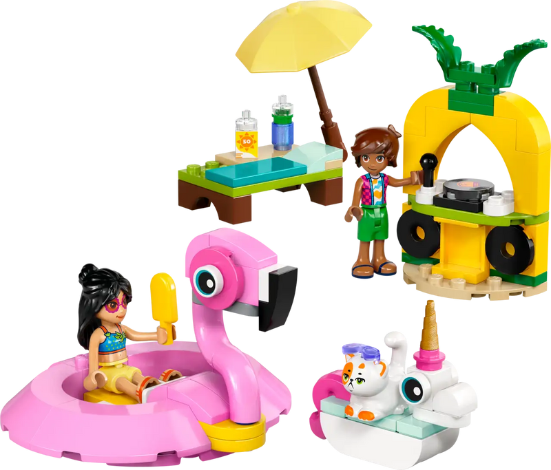 Lego Friends Unicorn & Flamingo Pool Party