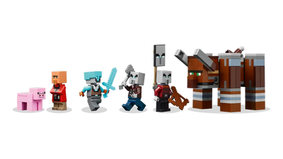 Lego Minecraft The Pillager Outpost and Ravager