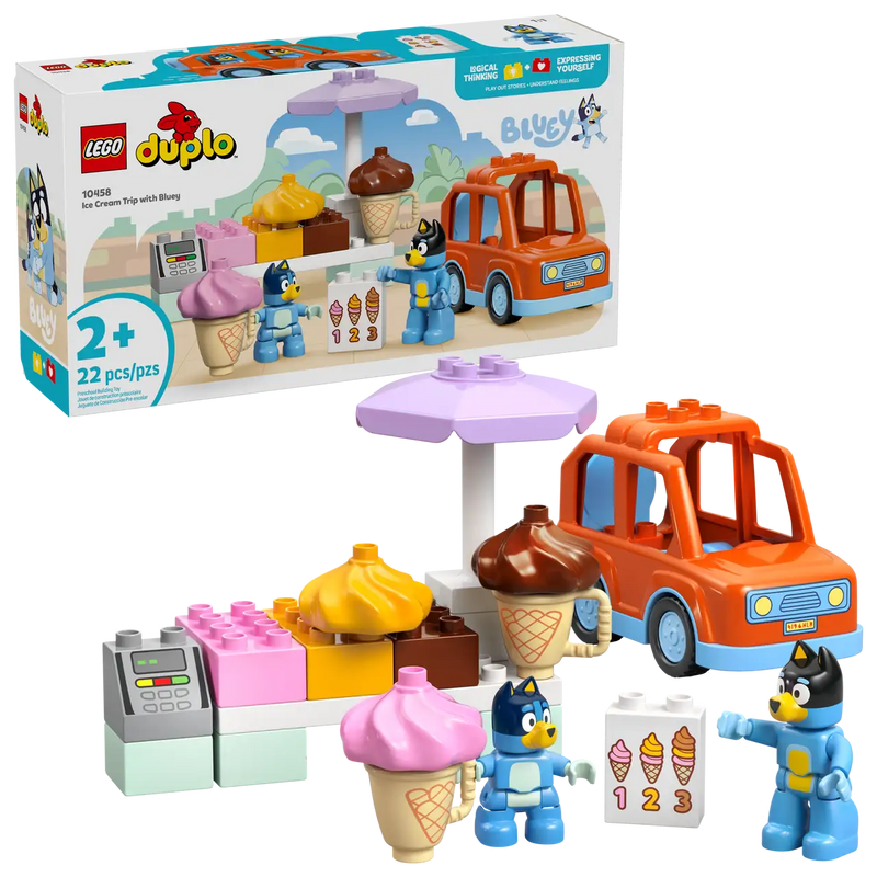 Lego Duplo Ice Cream Trip with Bluey