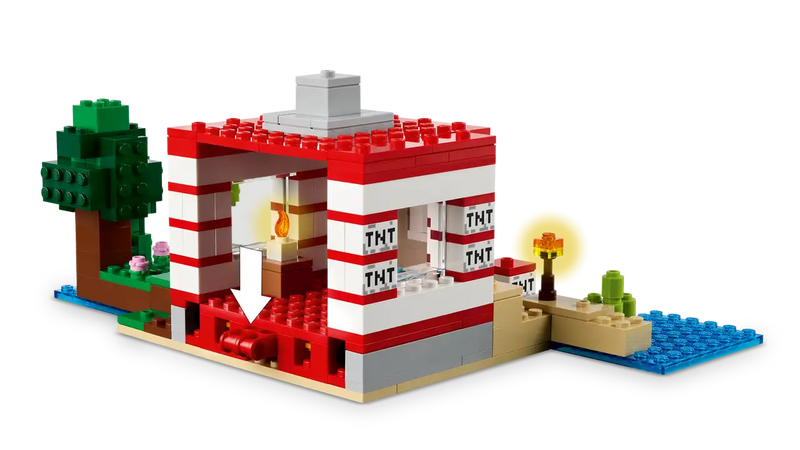 Lego Minecraft The TNT Jungle House
