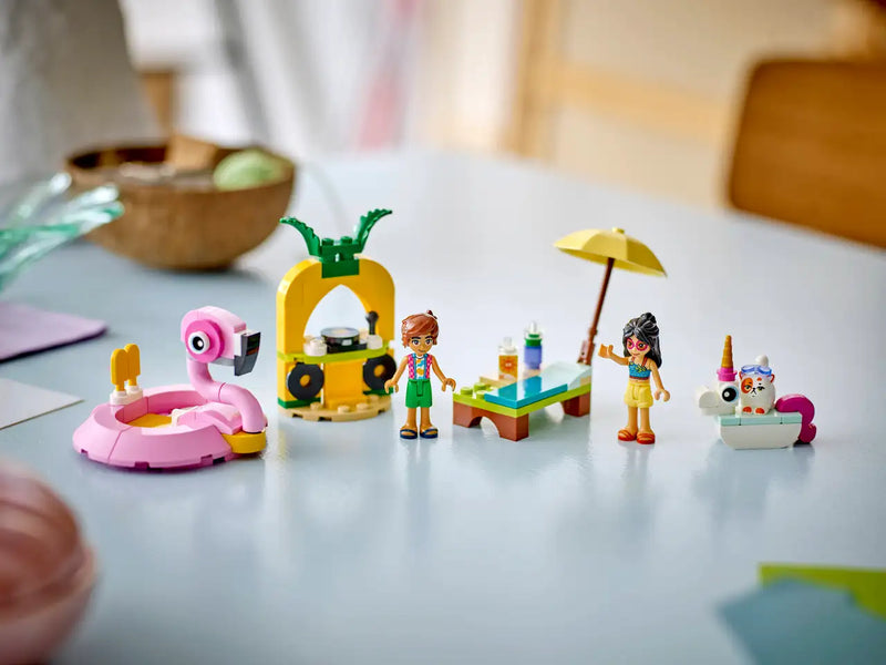 Lego Friends Unicorn & Flamingo Pool Party
