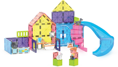 Magna Tiles Pet Playhouse 50-Piece Set