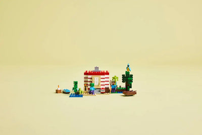 Lego Minecraft The TNT Jungle House