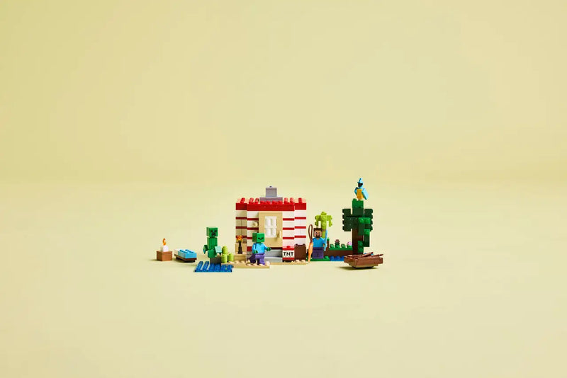 Lego Minecraft The TNT Jungle House