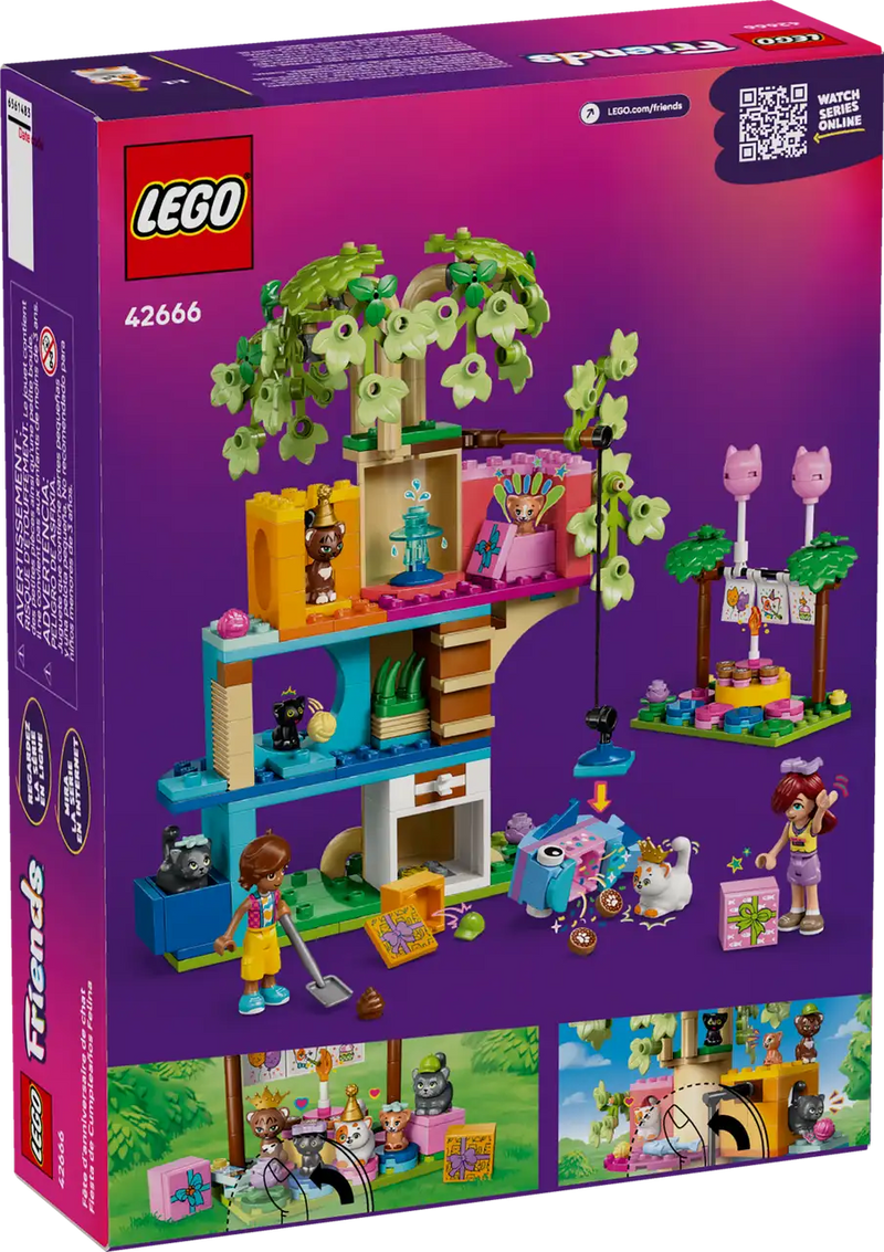 Lego Friends Cat Birthday Part & Tree House