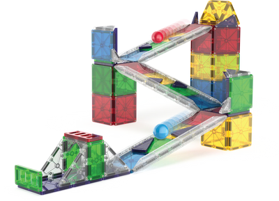 Magna Tiles Rail Racers Deluxe 90-Piece Set