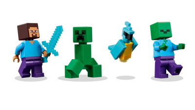 Lego Minecraft The TNT Jungle House